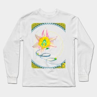 frog yellow Long Sleeve T-Shirt